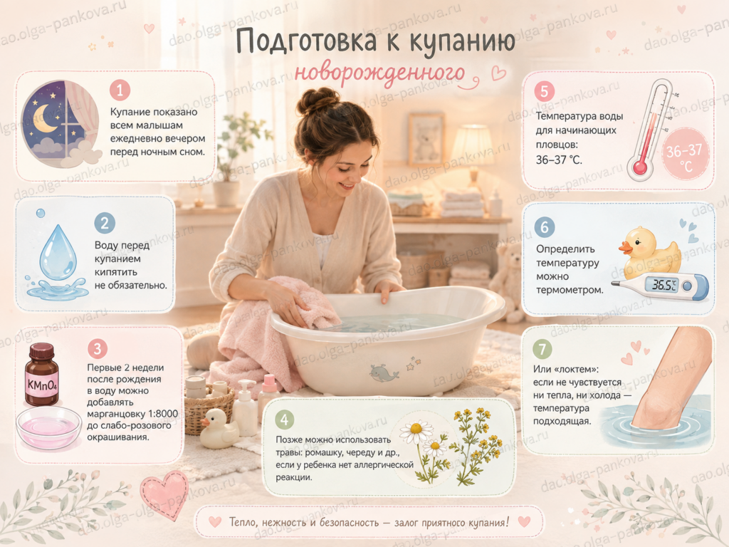 подготовка к купанию