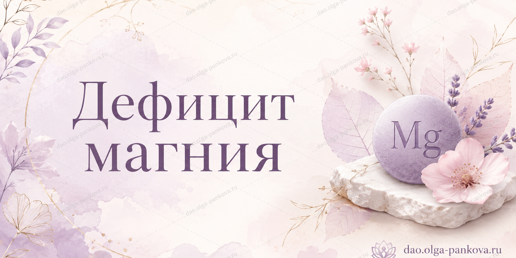 магний дефицит