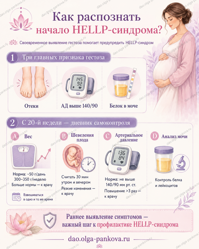 HELLP начало
