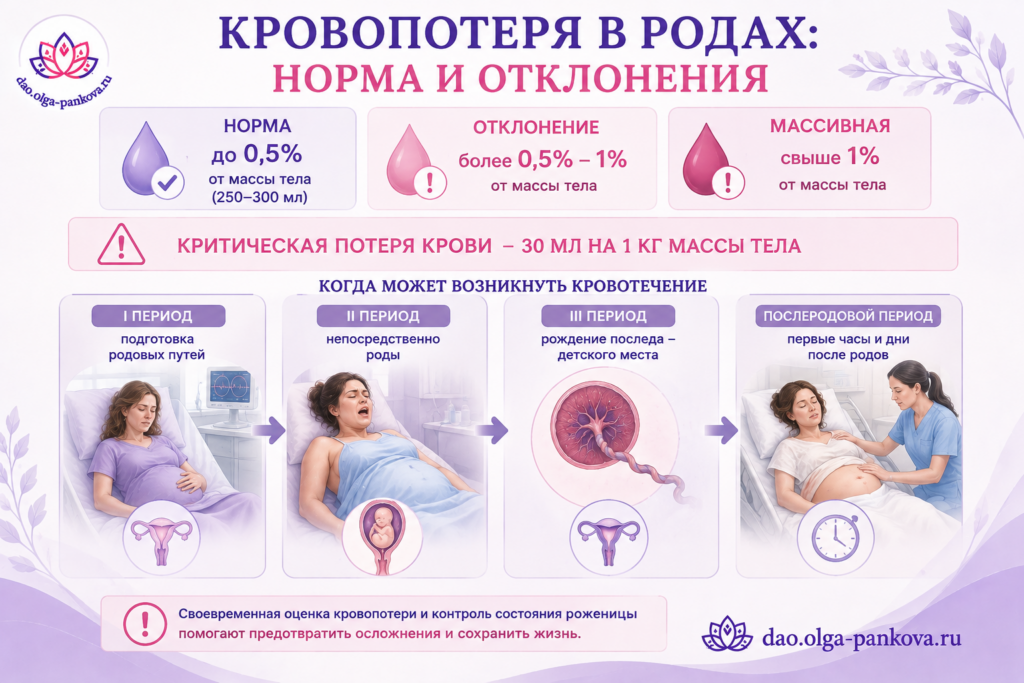 кровопотеря в родах
