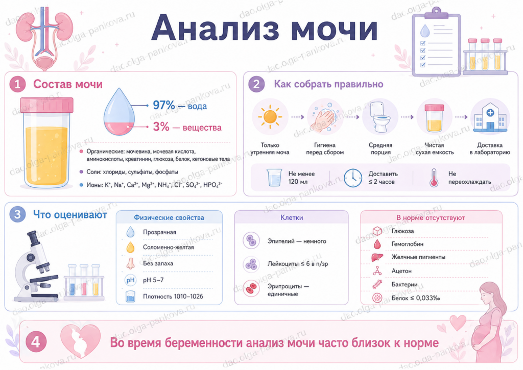 моча анализ