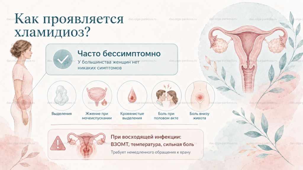хламидиоз проявления