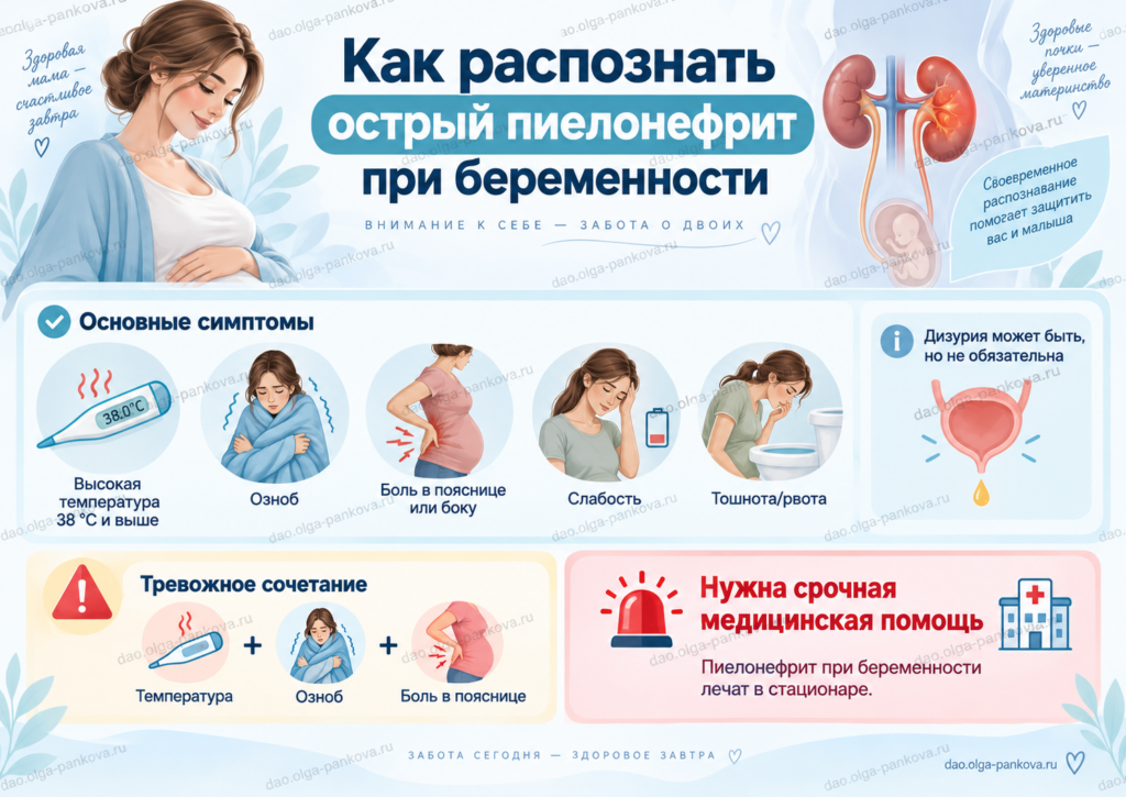 пиелонефрит и беременность
