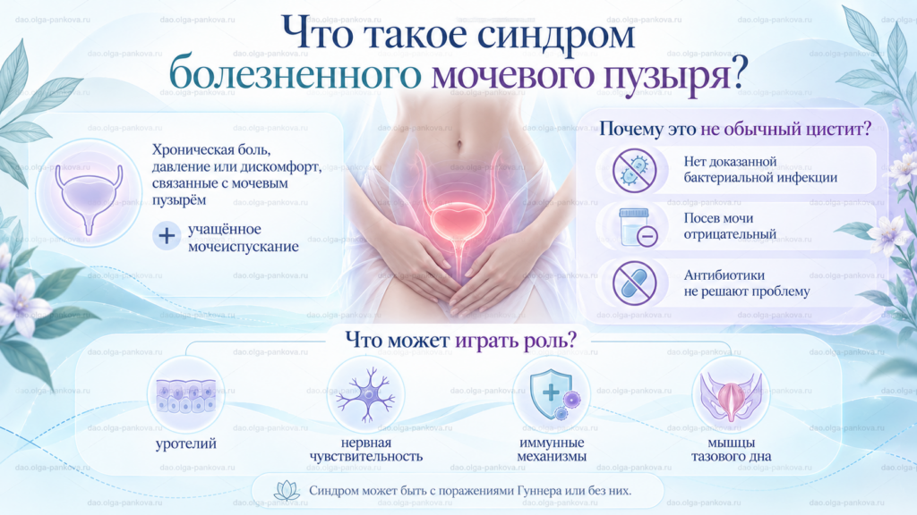 синдром болезненного мочевого пузыря
