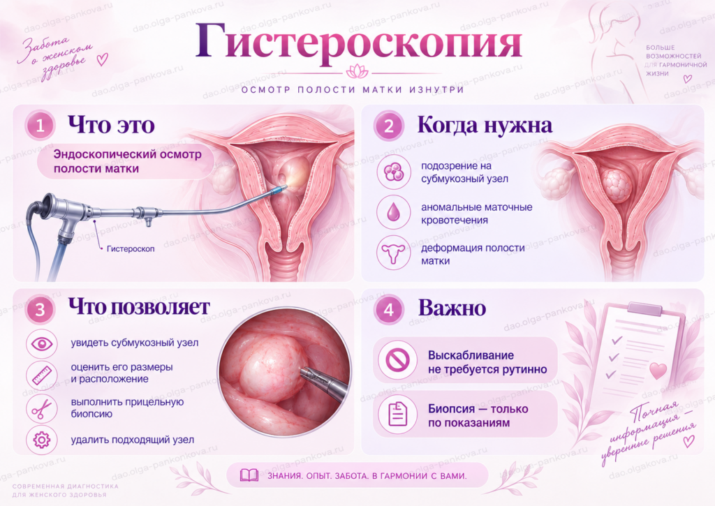 миома гистероскопия