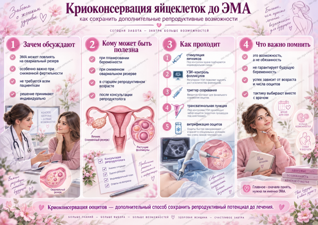 эма и криоконсервация