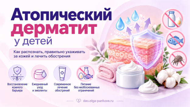 Атопический дерматит у детей